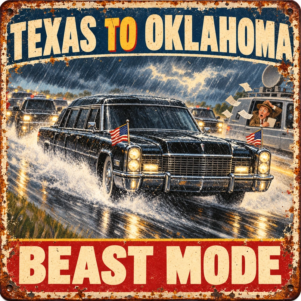 Satirical Blappos illustration: Beast Mode
